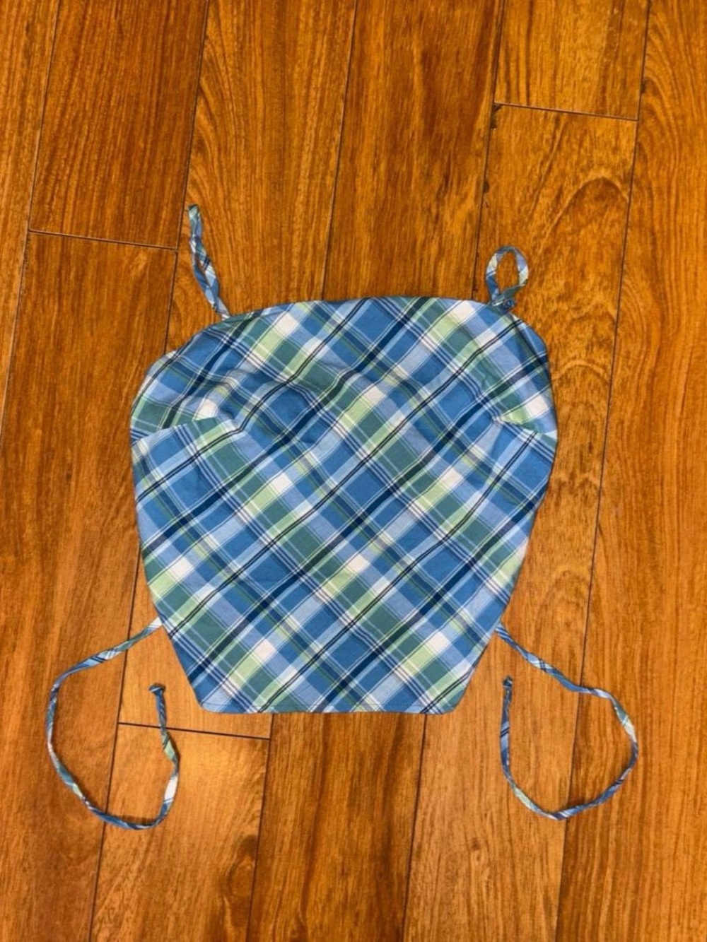 Vintage Y2K plaid tank top